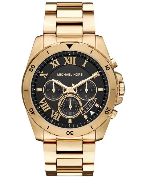 michael kors brecken watch|michael kors gold tones.